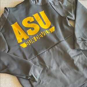 Adidas Gray ASU Sun Devils Hoodie